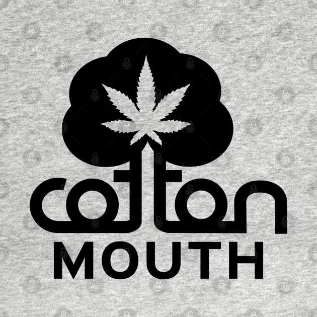 Cotton Mouth Black Logo by Illustrious Graphics 